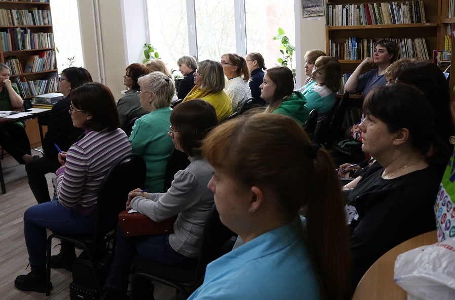 Профессиональная встреча сельских библиотекарей.