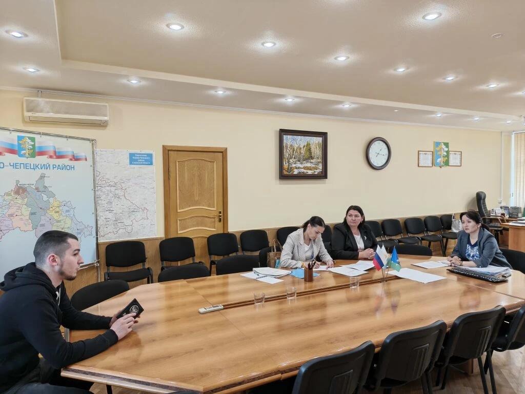 Состоялось заседание комиссии по заключению социального контракта..